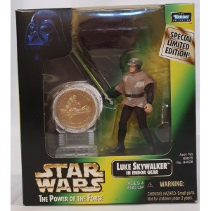 Фигурка Star Wars Luke Skywalker in Endor Gear серии: The Power Of The Force Special Limited Edition